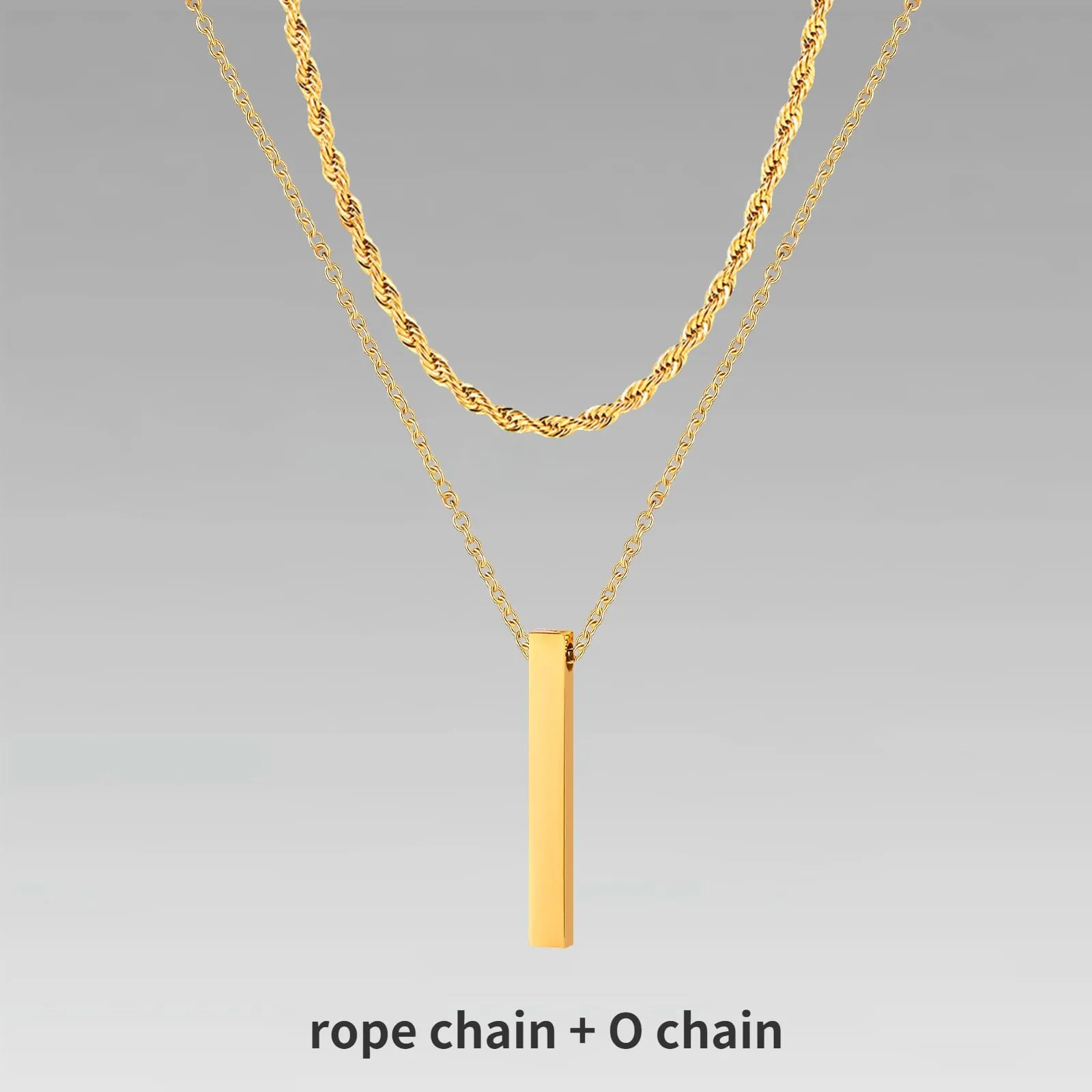 Vertical Bar Necklaces