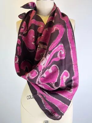Vintage Batik XL Scarf