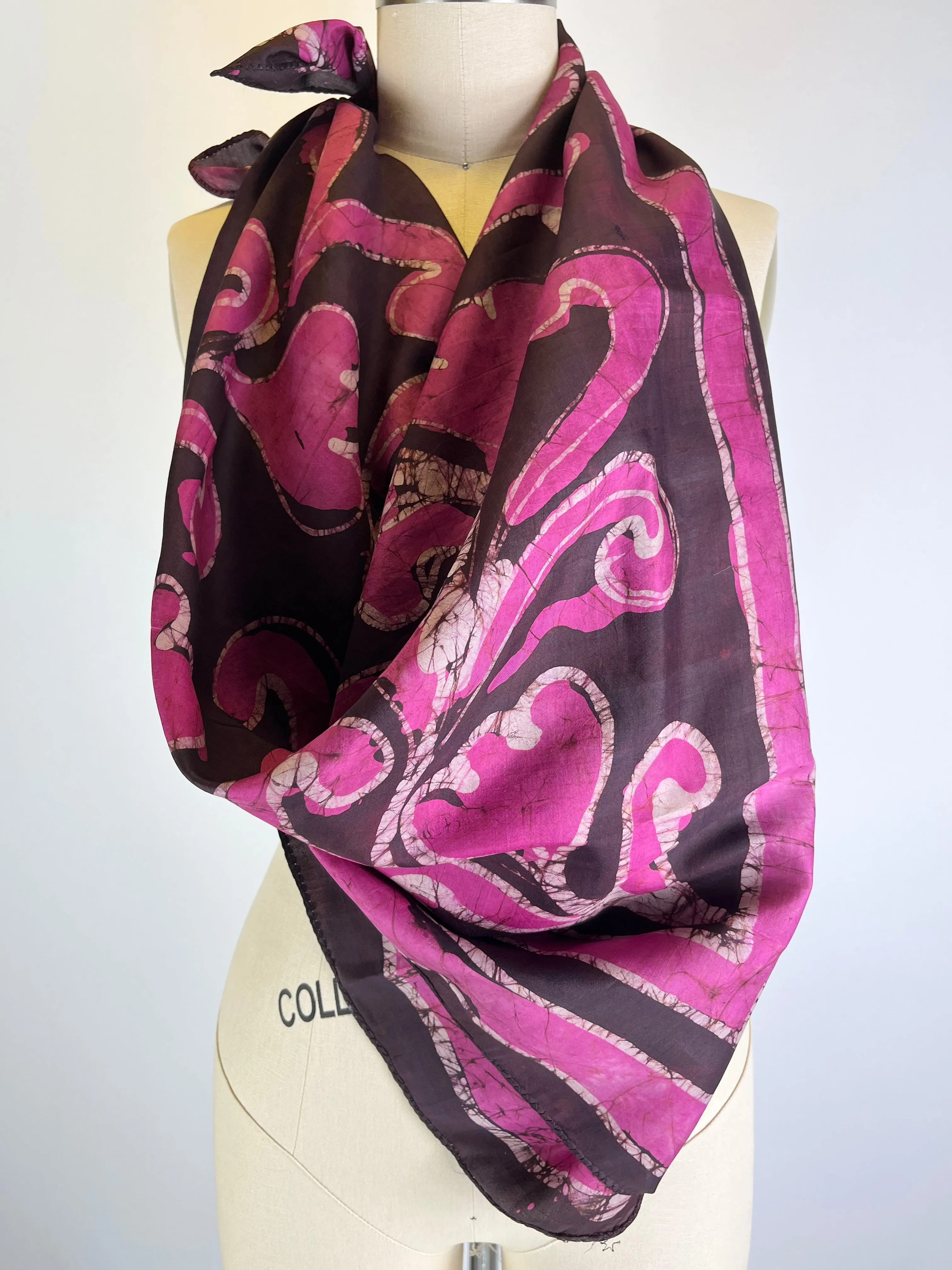 Vintage Batik XL Scarf