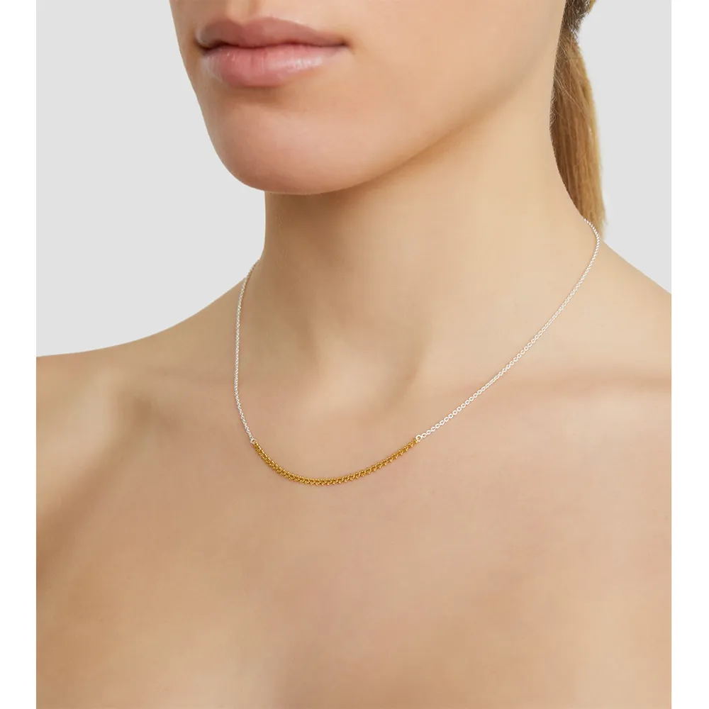 VITA TWO TONE NECKLACE