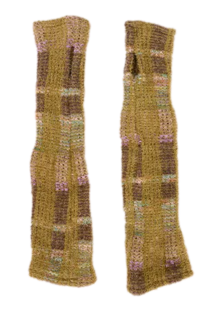 VITELLI SAGE PLAID HAND WARMERS