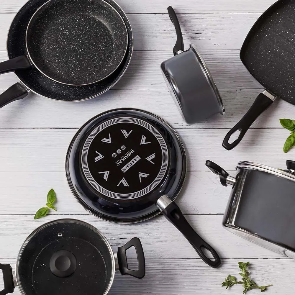 Vitrex Granite Non-stick 16cm Saucepan 71PVCZGNM16
