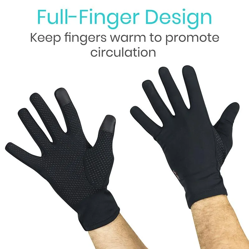 Vive Copper Full Finger Arthritis Gloves