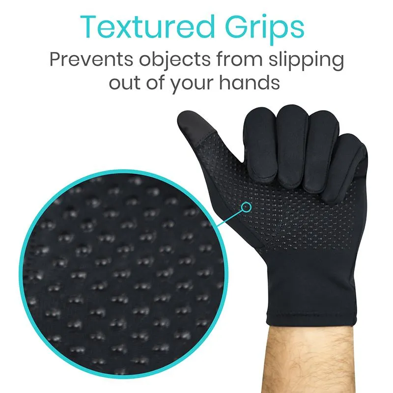 Vive Copper Full Finger Arthritis Gloves