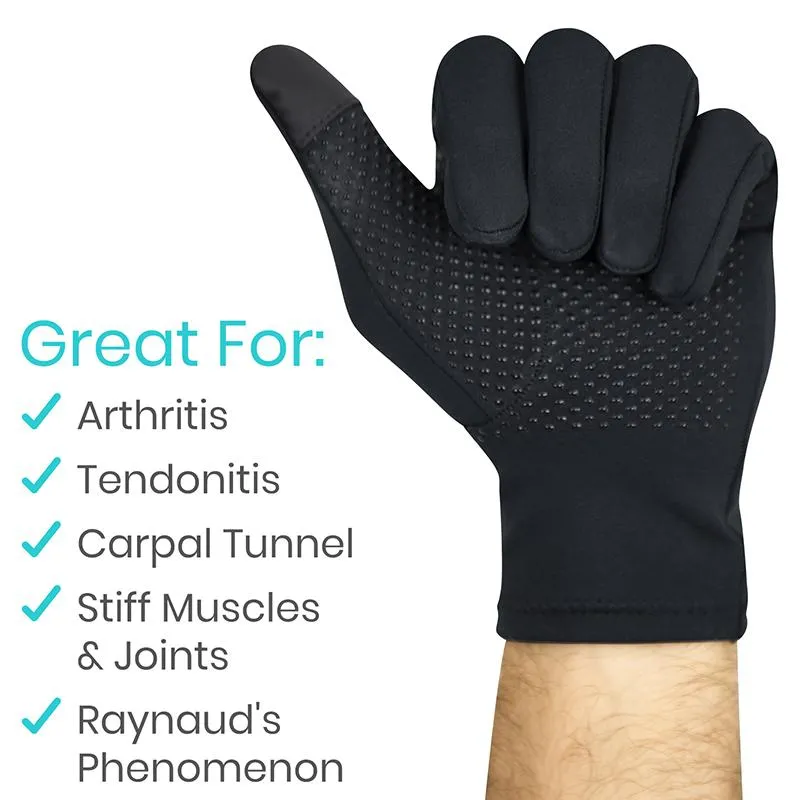 Vive Copper Full Finger Arthritis Gloves