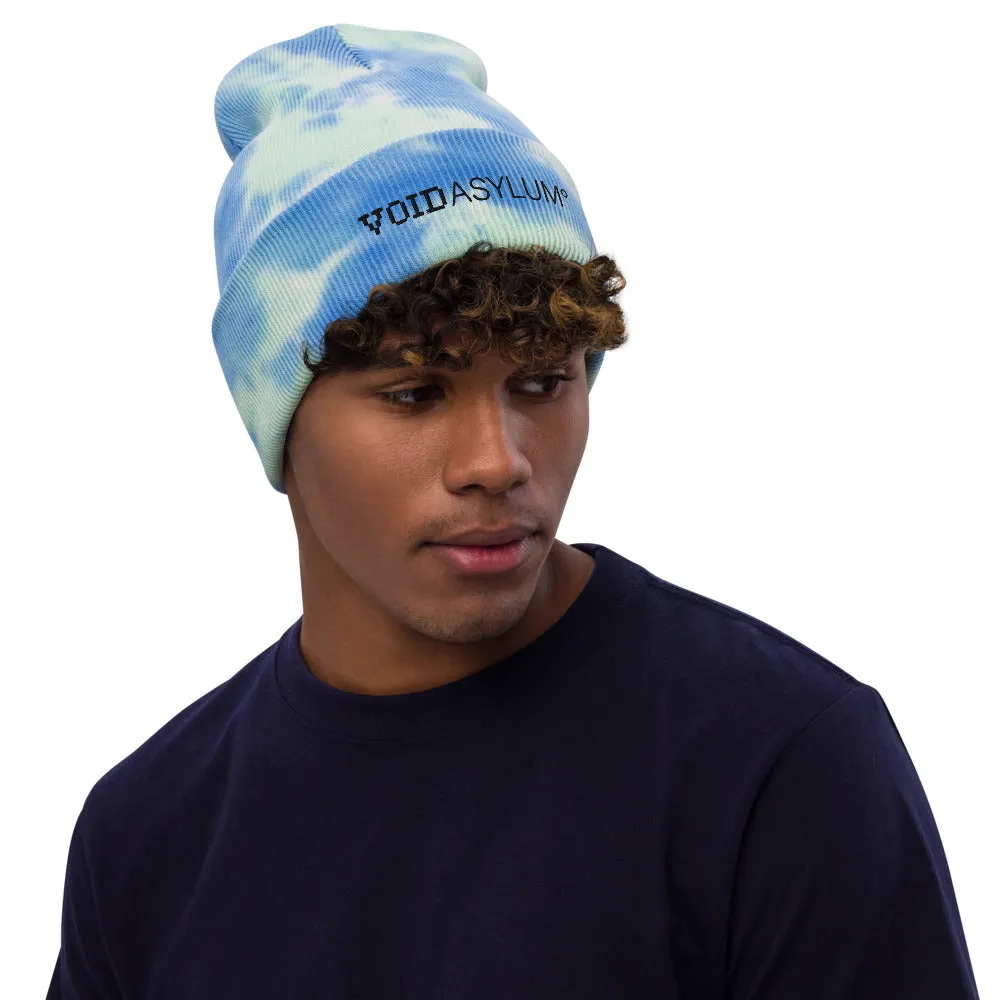 Void Asylum° Embroidered Tie-dye beanie