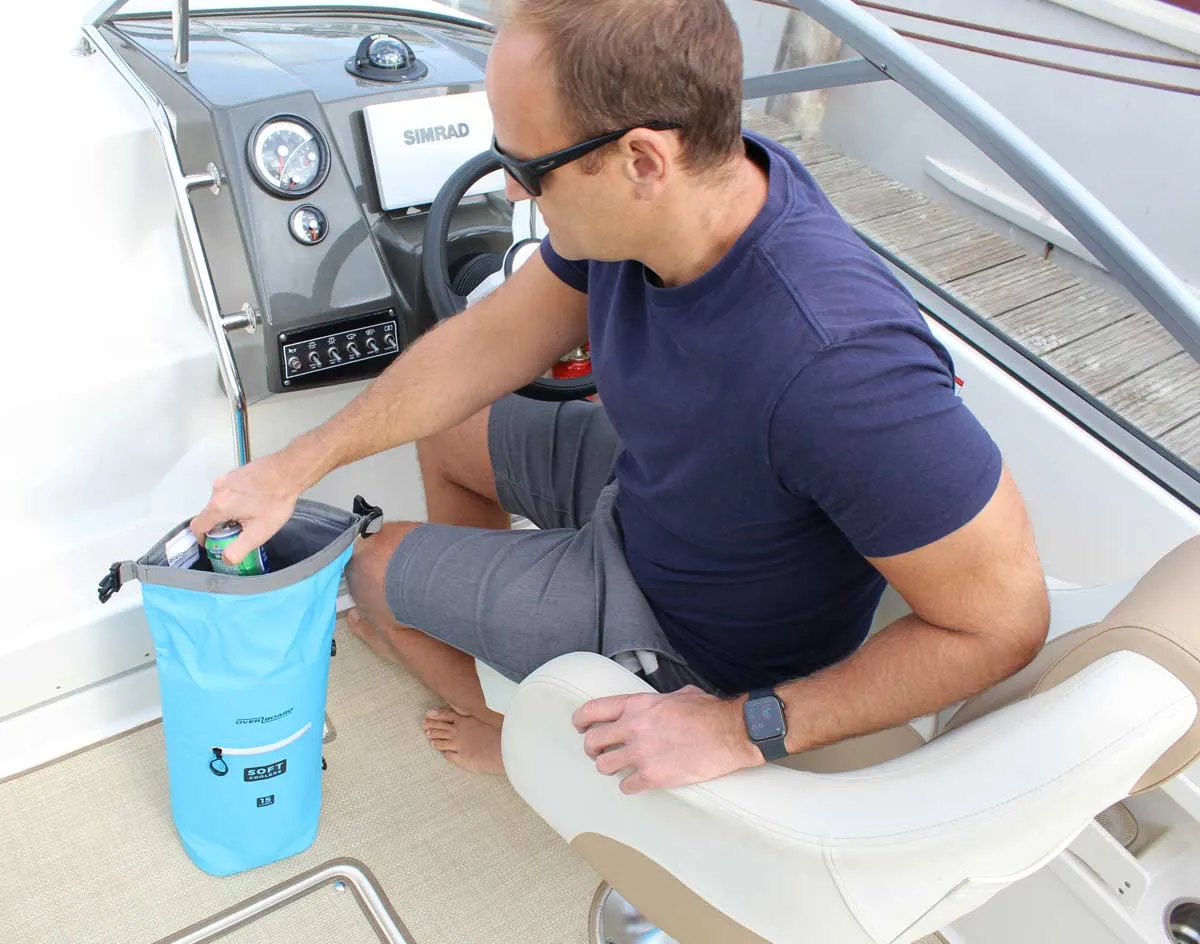 Waterproof Soft Cooler Bag - 15 Litres