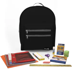 Wholesale 1st-5th Grade Essentials Kit (54 Items per Kit) in 16'' Classic Backpack