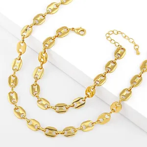 Wholesale gold copper Necklaces JDC-NE-AS202