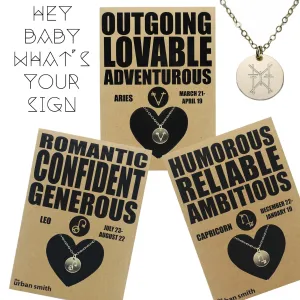 WHOLESALE - ZODIAC SIGN COLLECTION NECKLACES