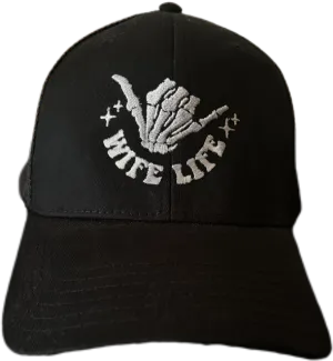Wife Life Embroidered Hat