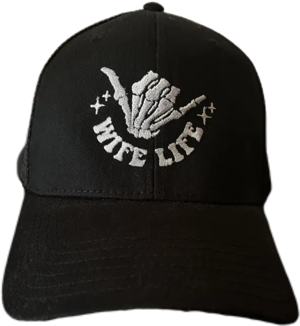 Wife Life Embroidered Hat