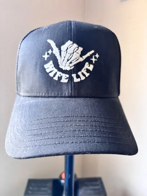 Wife Life Embroidered Hat