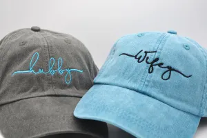 Wifey / Hubby Hat (Sold Separately)