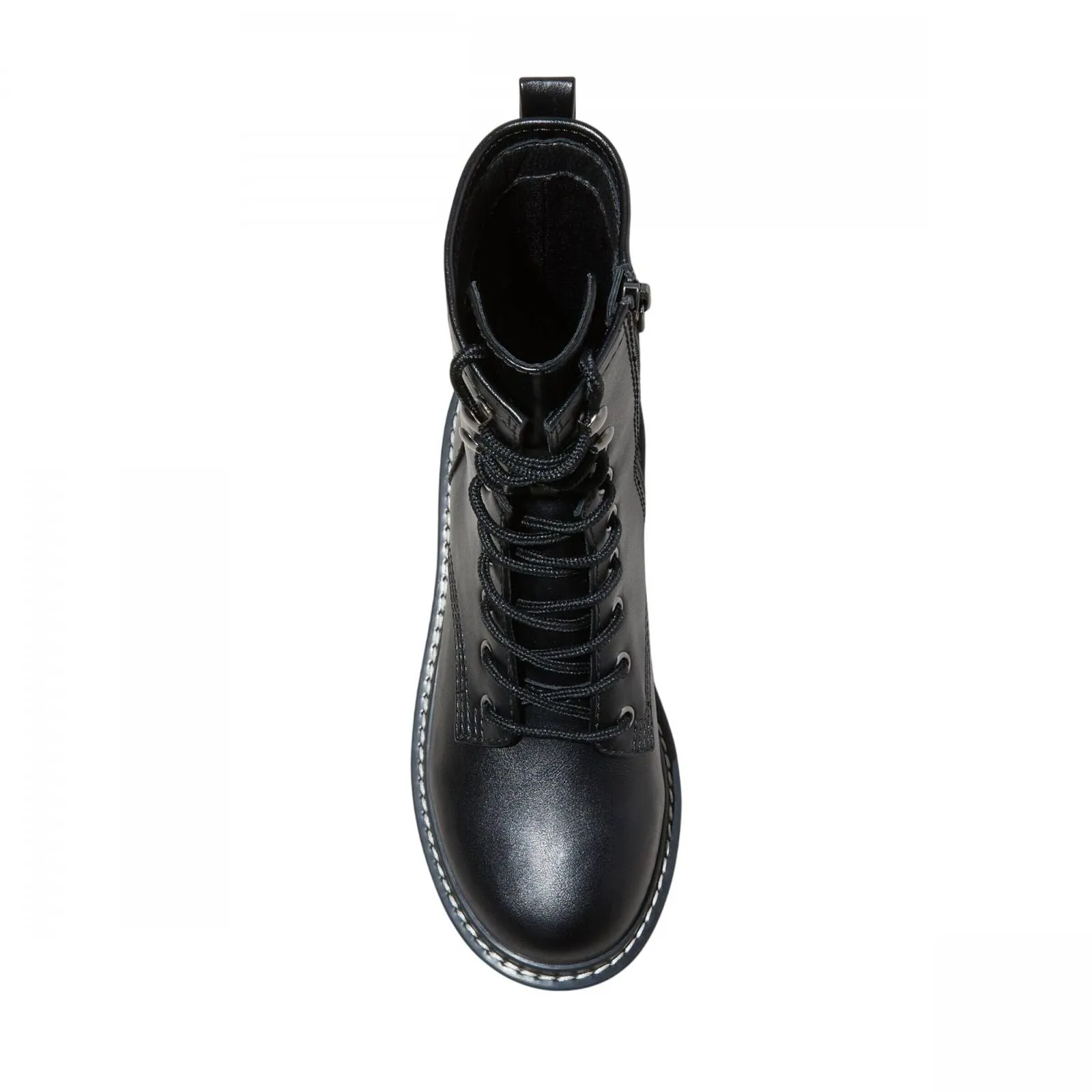 Wild Fable Logan Wide Width Lug Combat Boots with Memory Foam Insole Black 5.5W