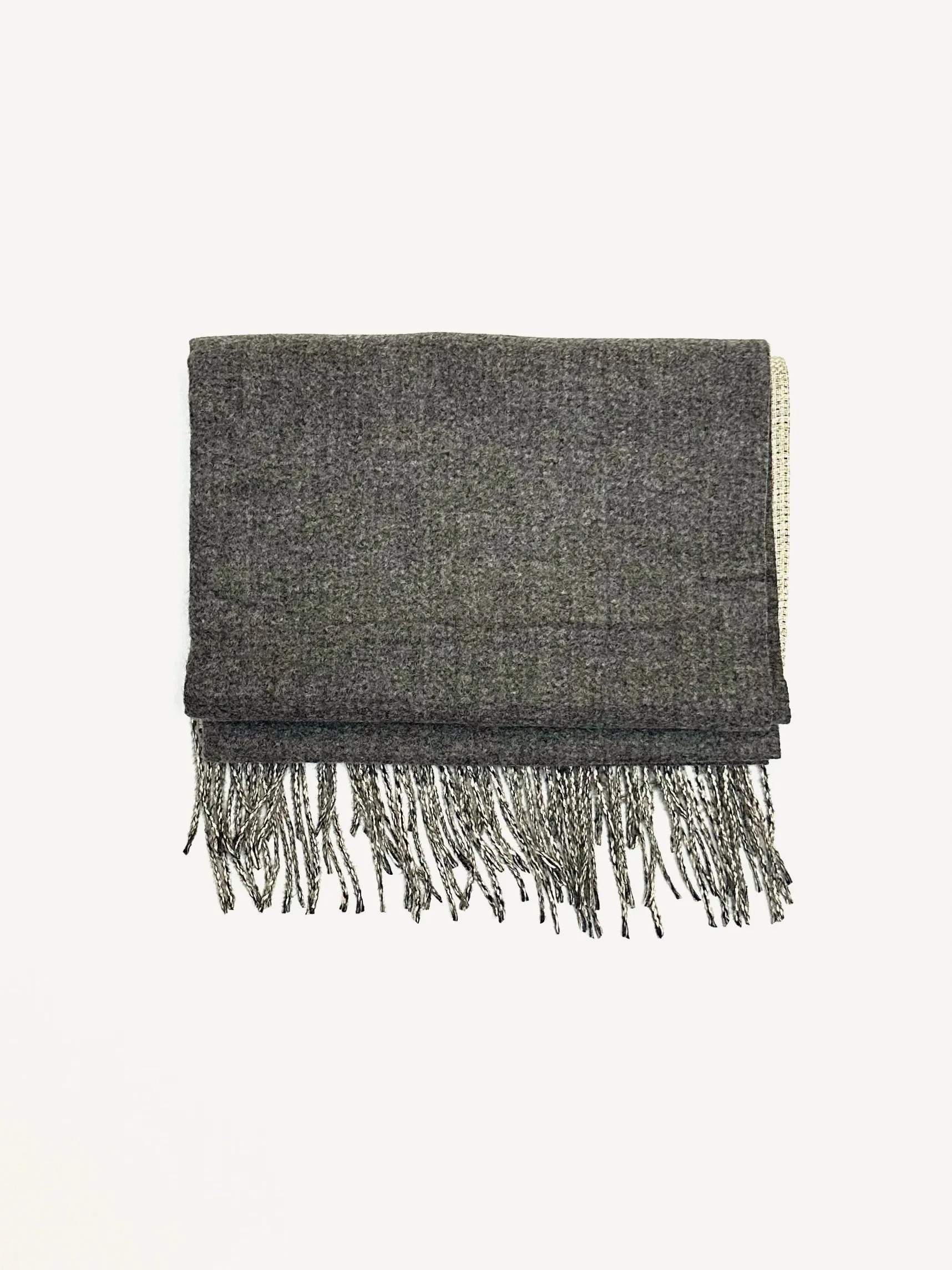 Winter Whisper Reversible Wrap Shawl Scarves - 014