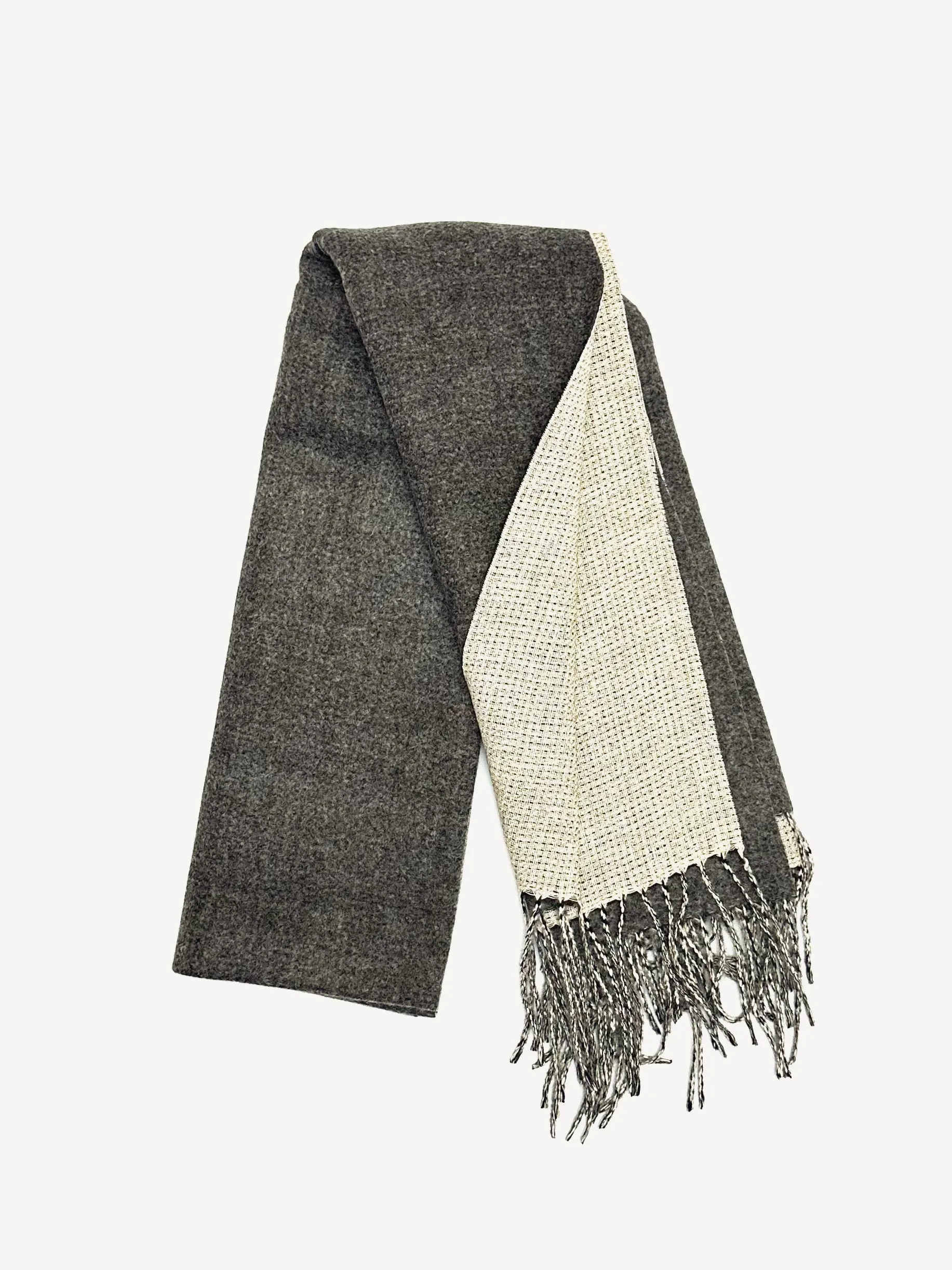 Winter Whisper Reversible Wrap Shawl Scarves - 014