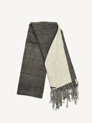 Winter Whisper Reversible Wrap Shawl Scarves - 014