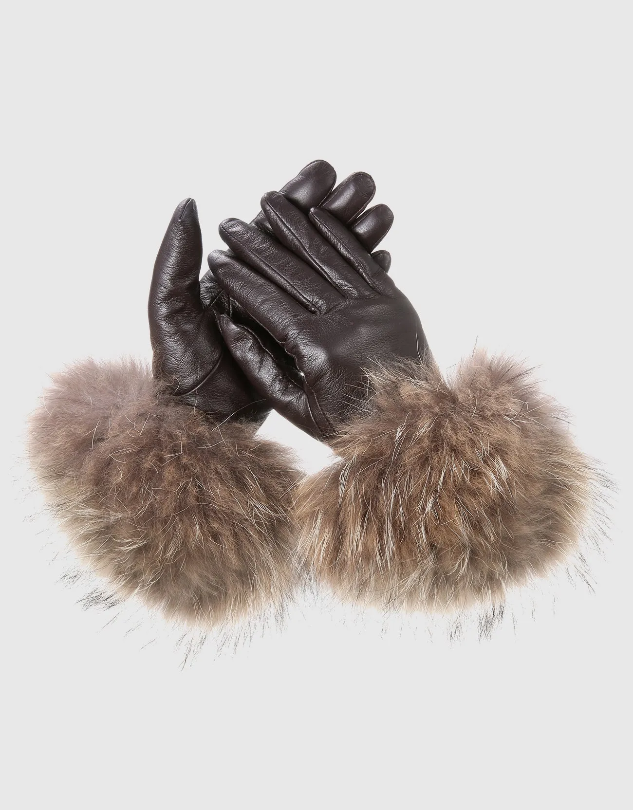 Women's  Fur Strength Touchscreen Sheepskin Glove