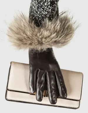 Women's  Fur Strength Touchscreen Sheepskin Glove