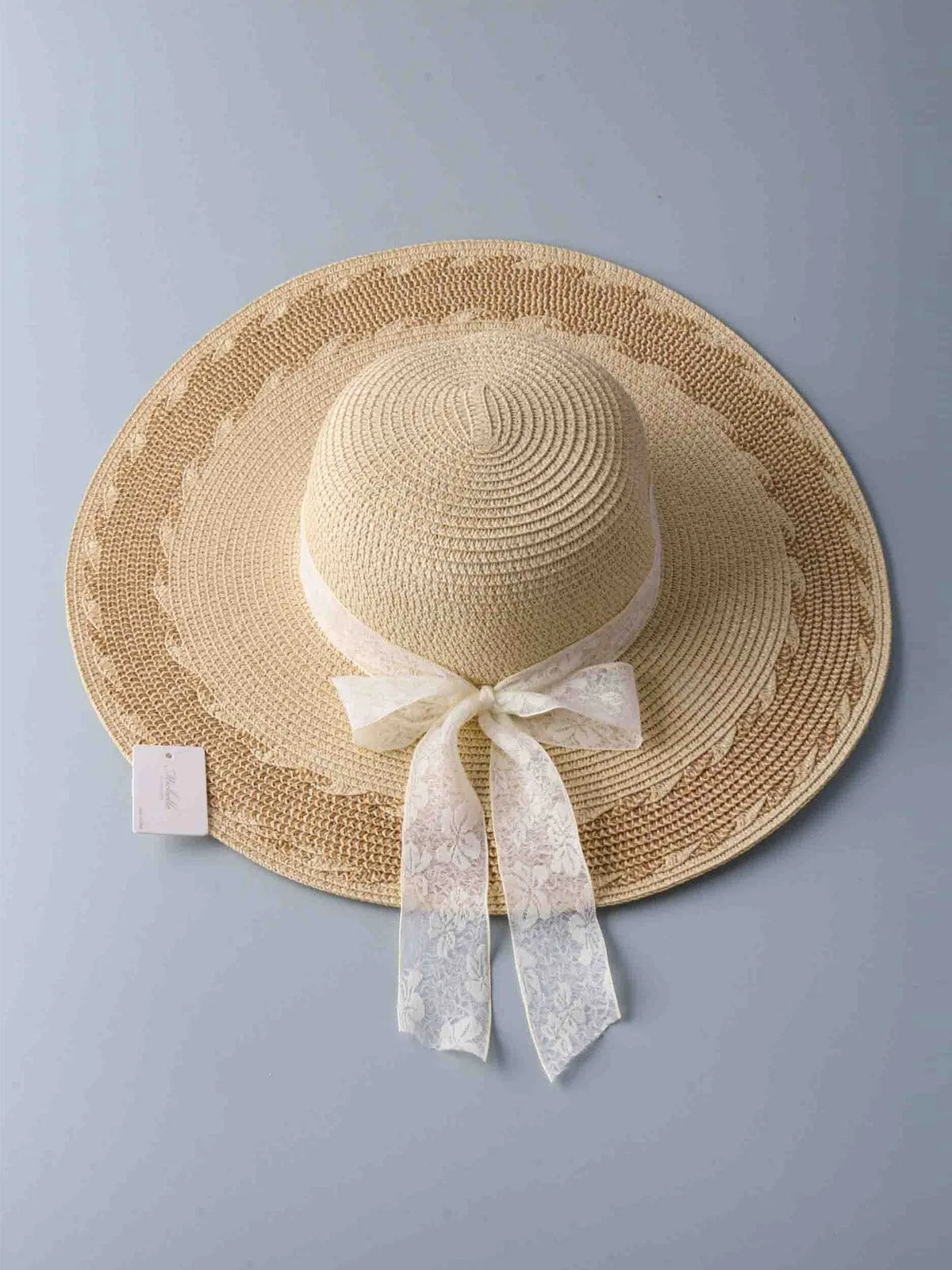 WOMEN'S LACE BOW SUN HATS