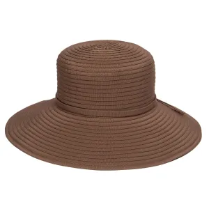 Women's Ribbon Medium Brim Floppy