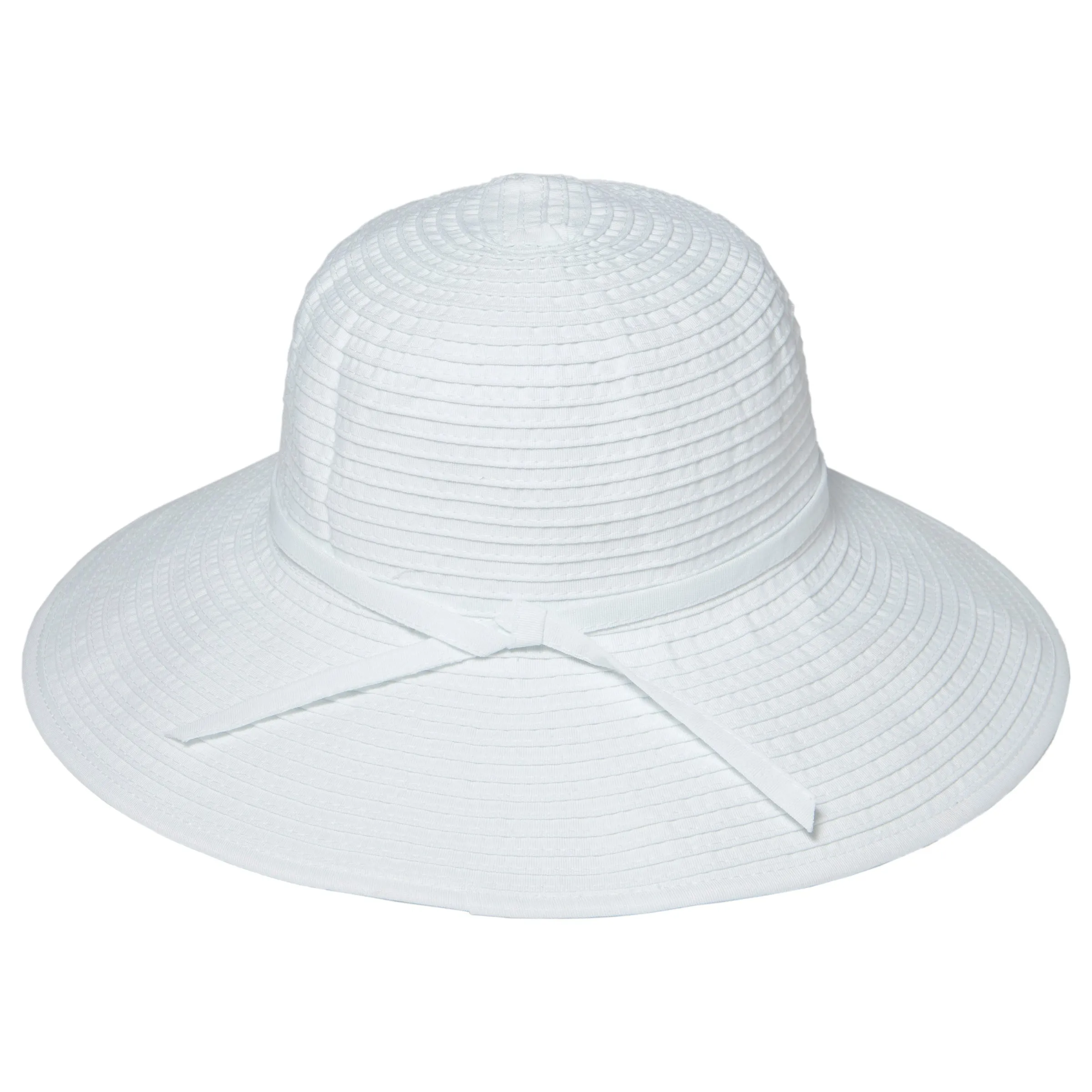 Women's Ribbon Medium Brim Floppy