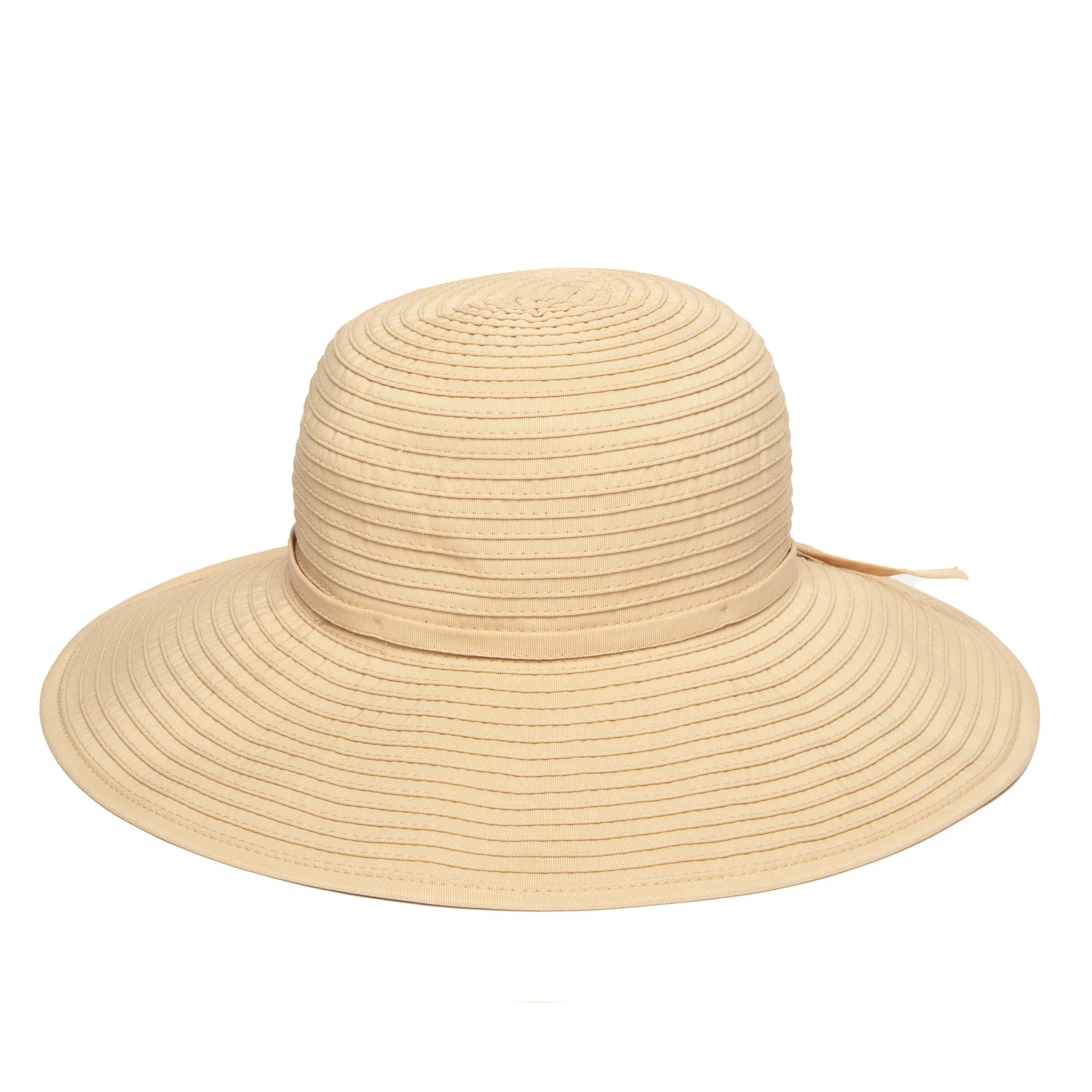 Women's Ribbon Medium Brim Floppy