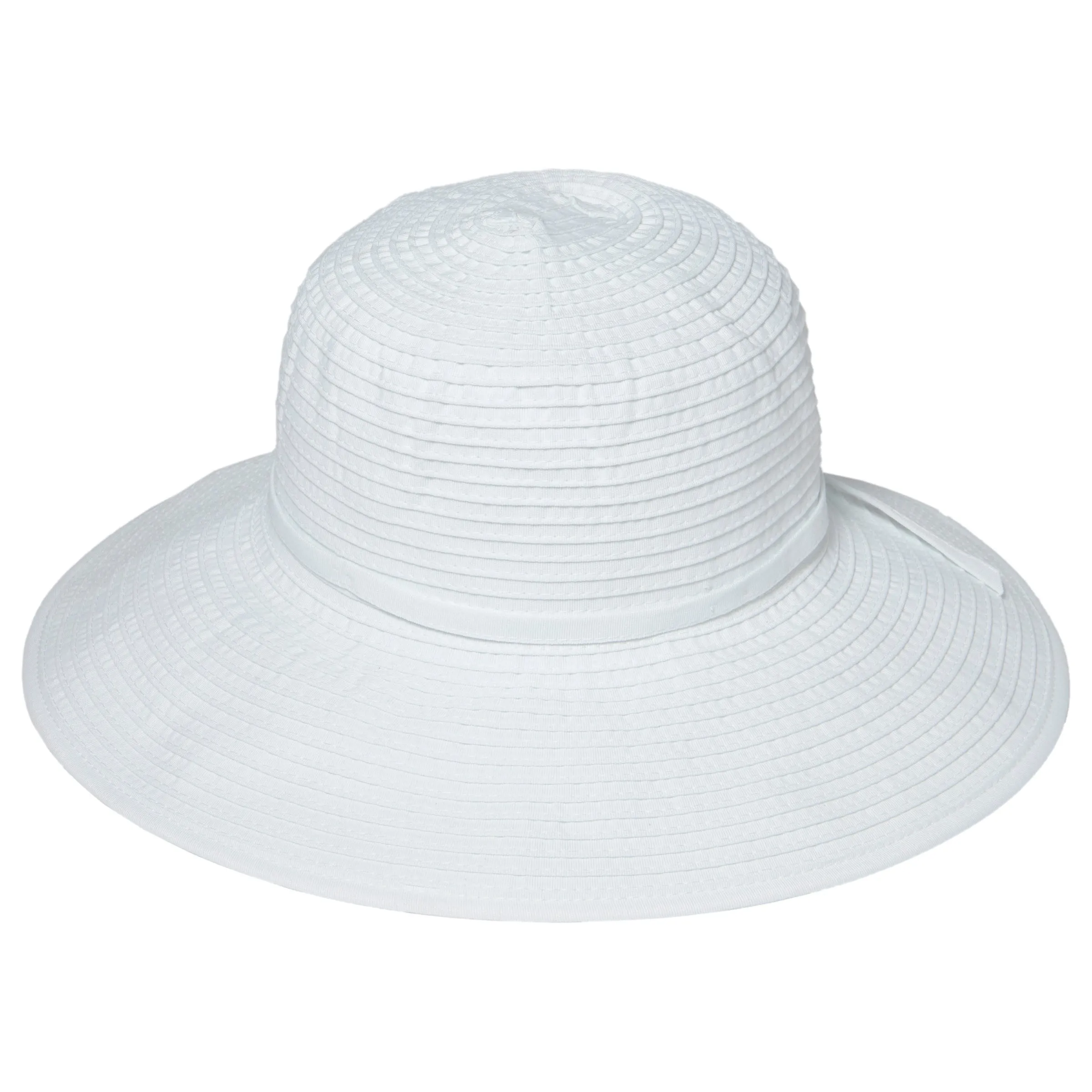 Women's Ribbon Medium Brim Floppy