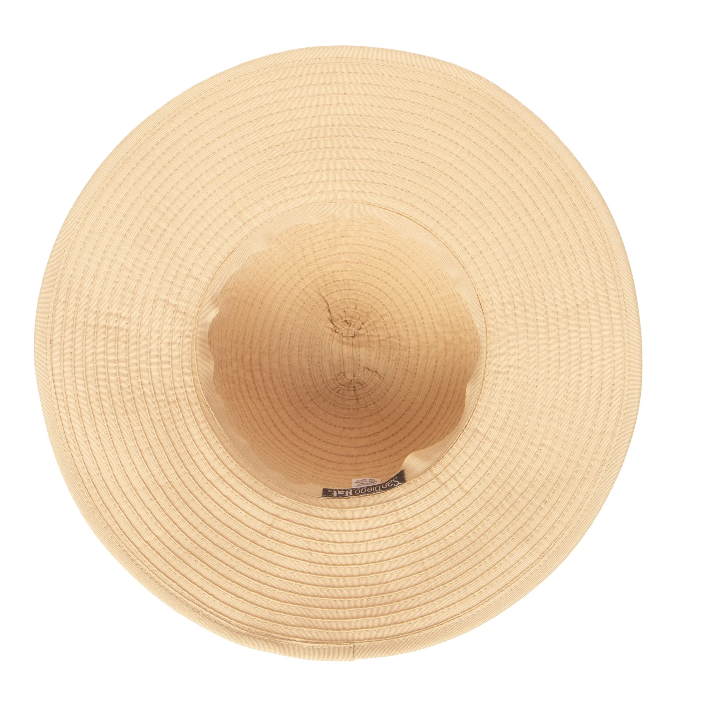 Women's Ribbon Medium Brim Floppy
