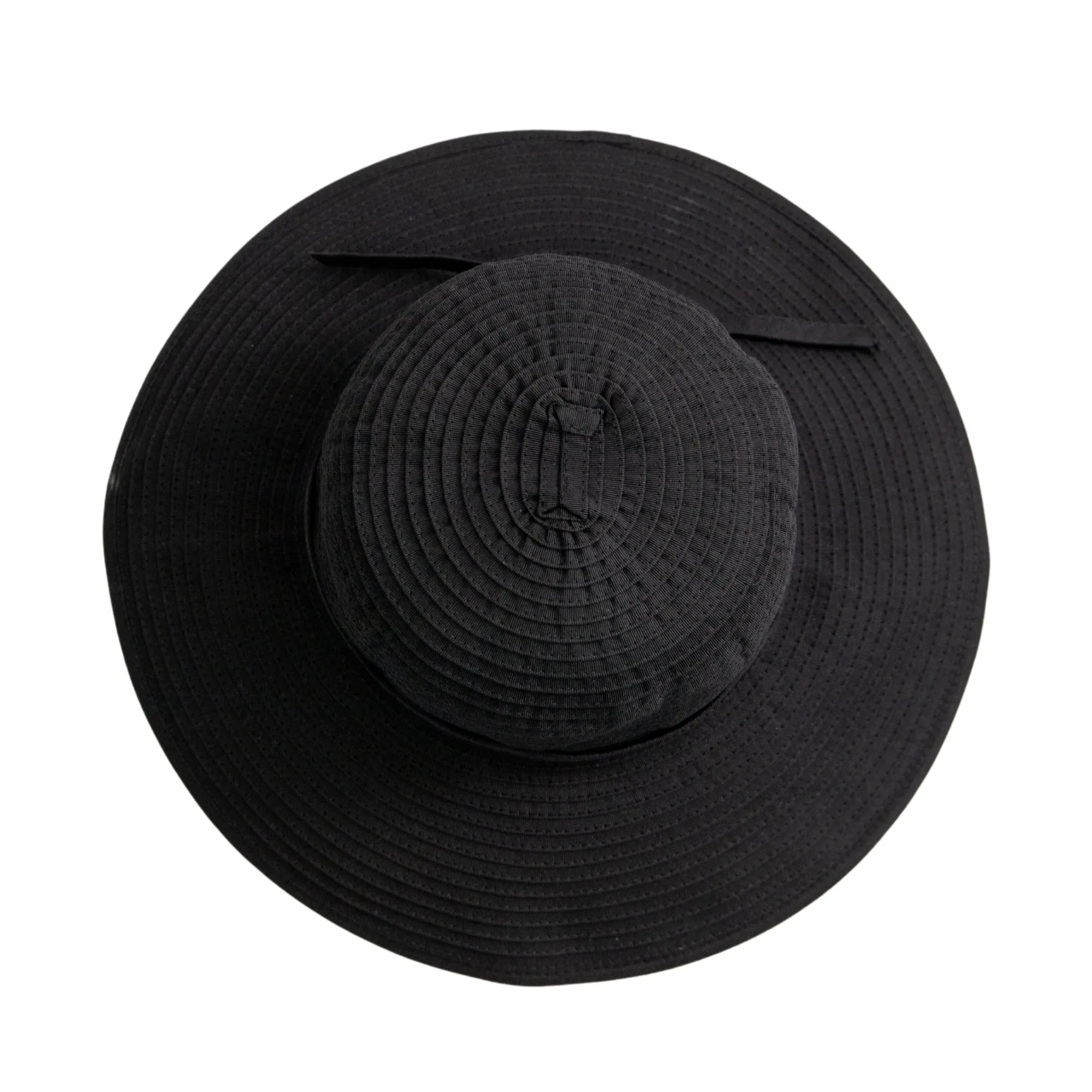 Women's Ribbon Medium Brim Floppy