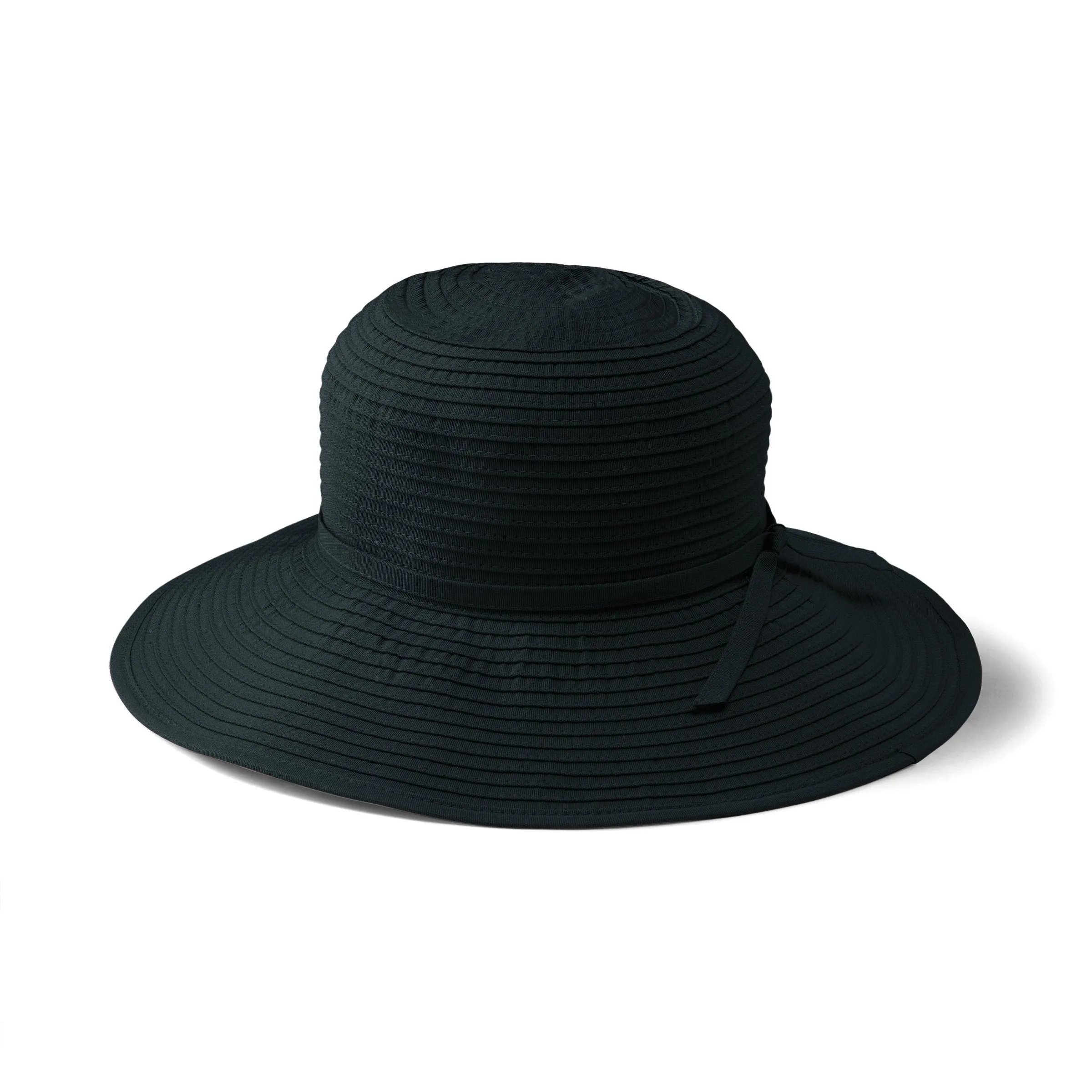 Women's Ribbon Medium Brim Floppy