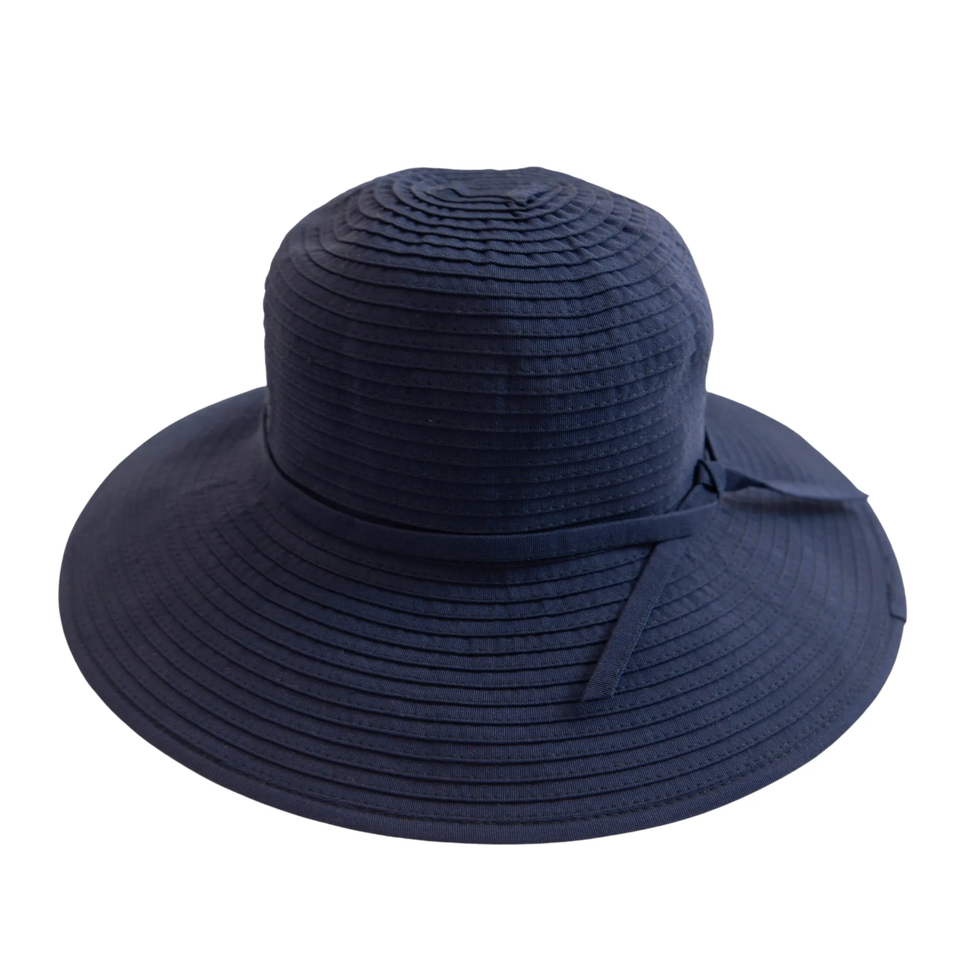 Women's Ribbon Medium Brim Floppy