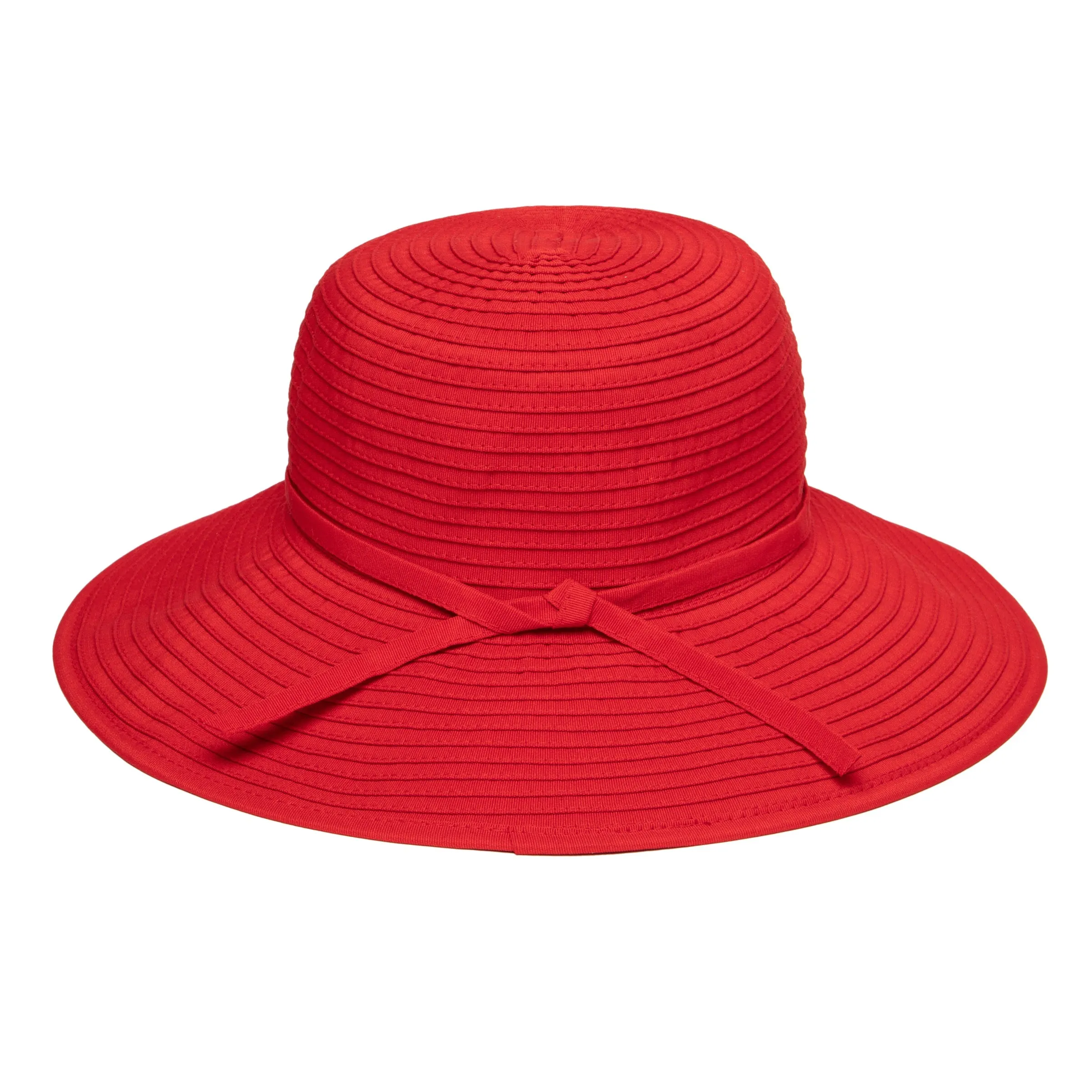 Women's Ribbon Medium Brim Floppy