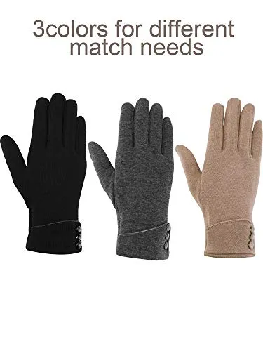Women's Winter Touchscreen Gloves