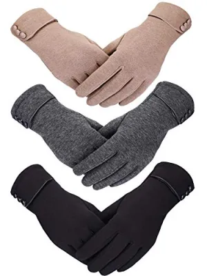 Women's Winter Touchscreen Gloves