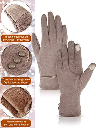 Women's Winter Touchscreen Gloves