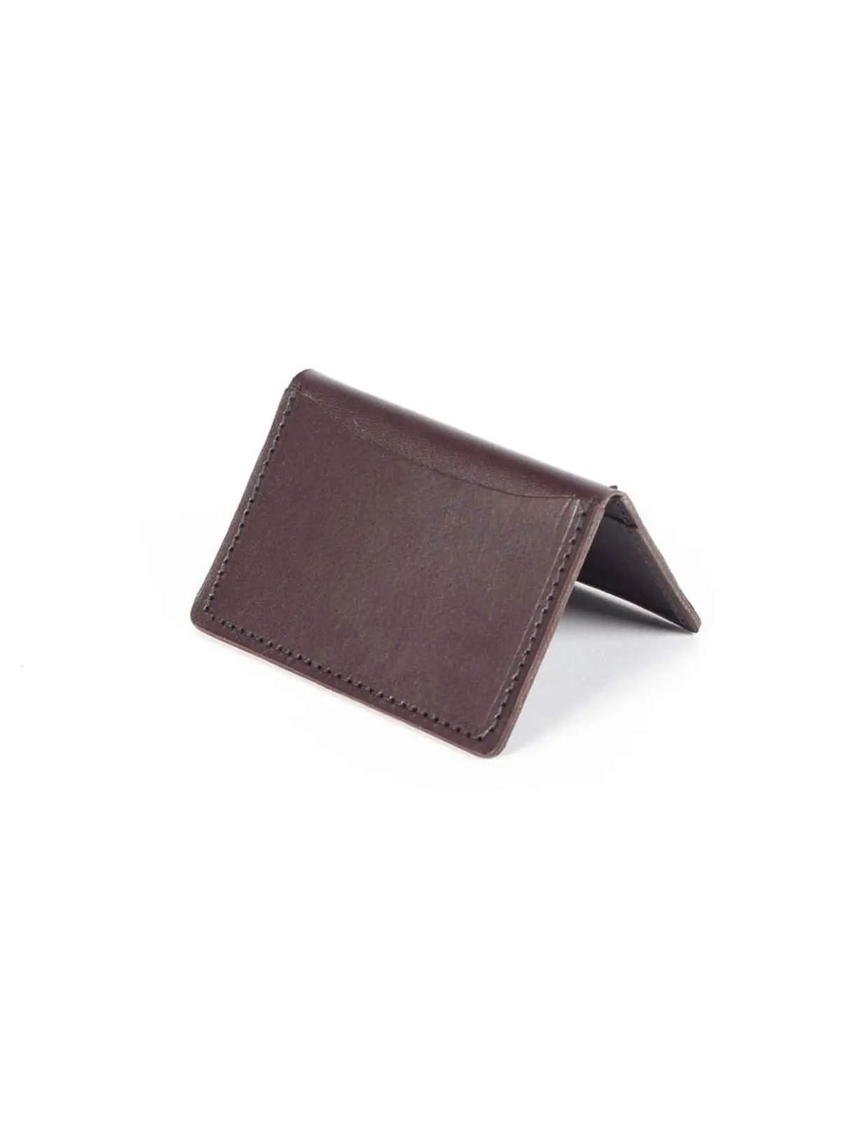 Wood&Faulk Front Pocket Brown Chromexcel Wallet