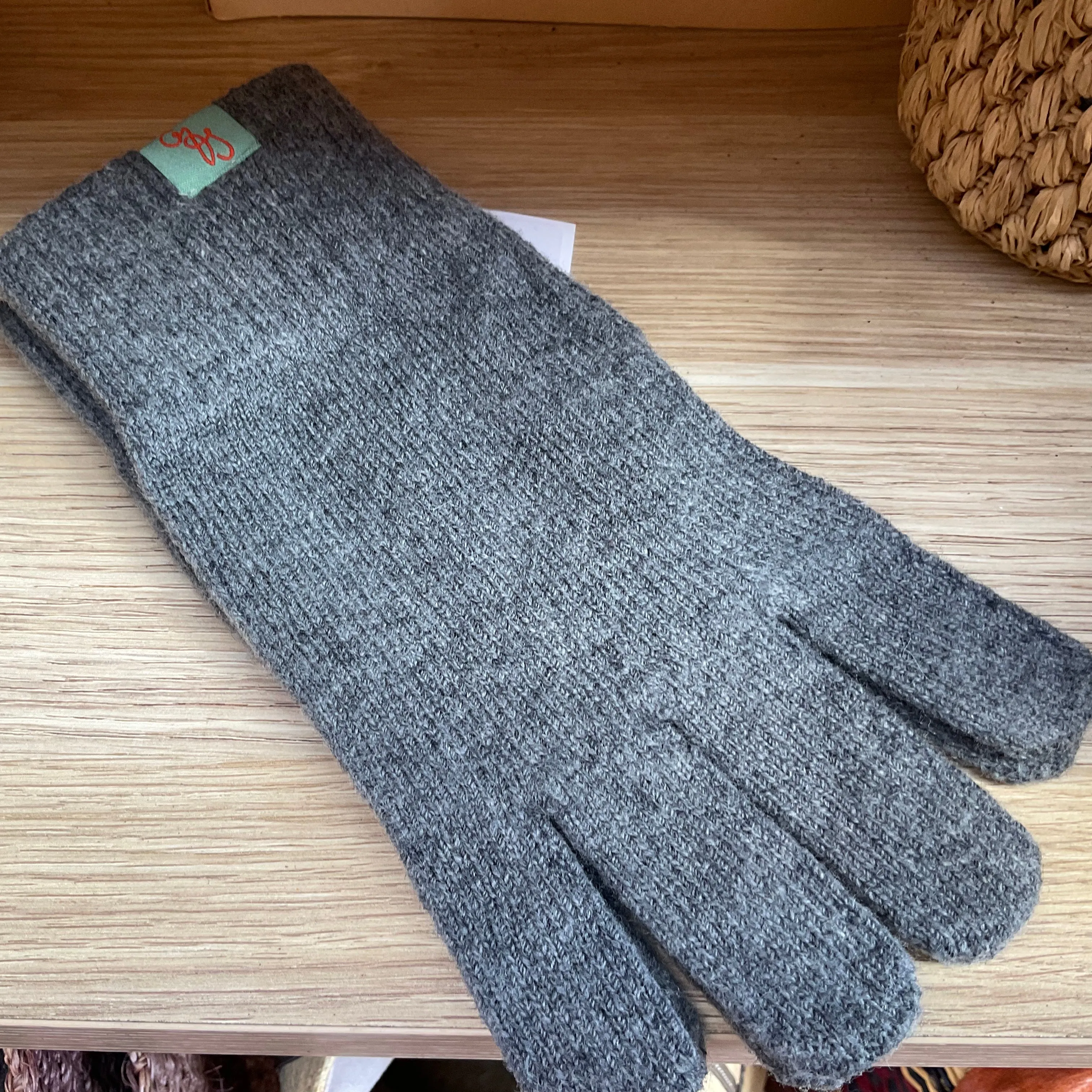 Wool gloves