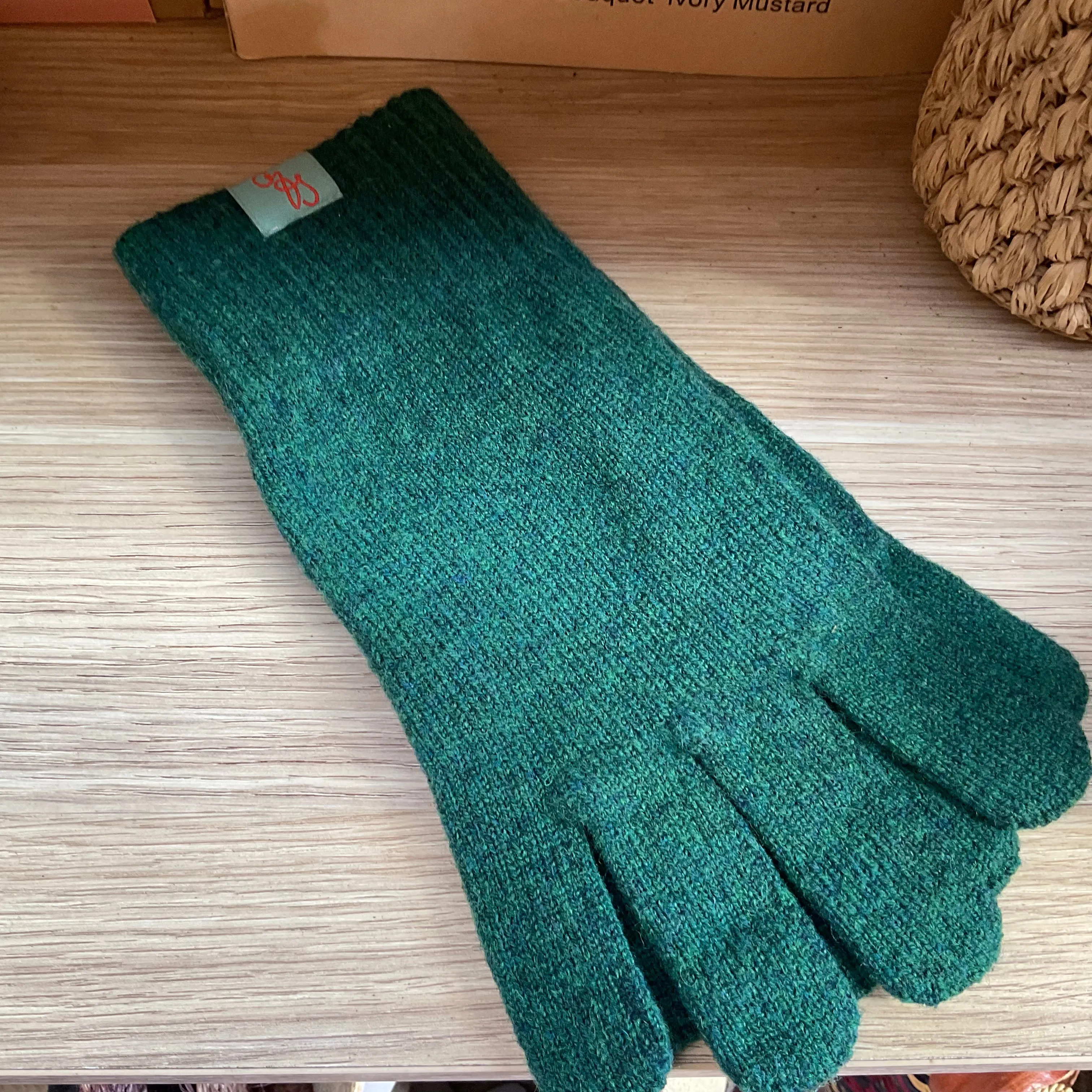 Wool gloves
