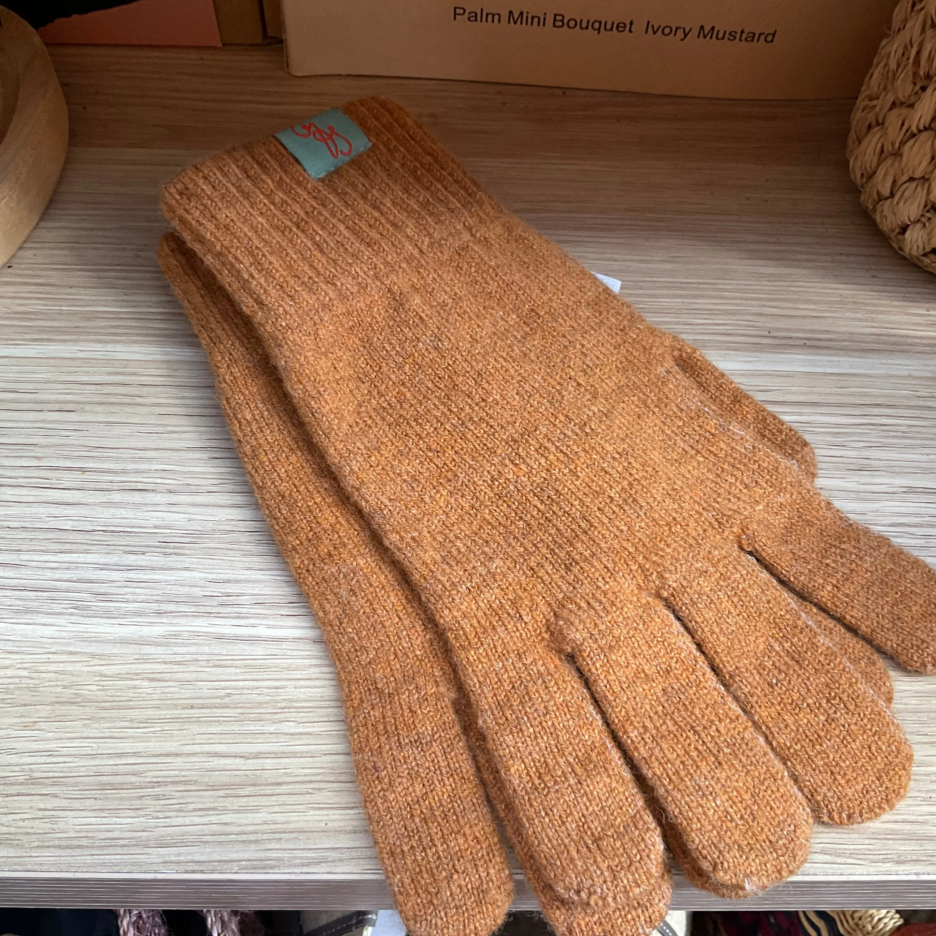Wool gloves