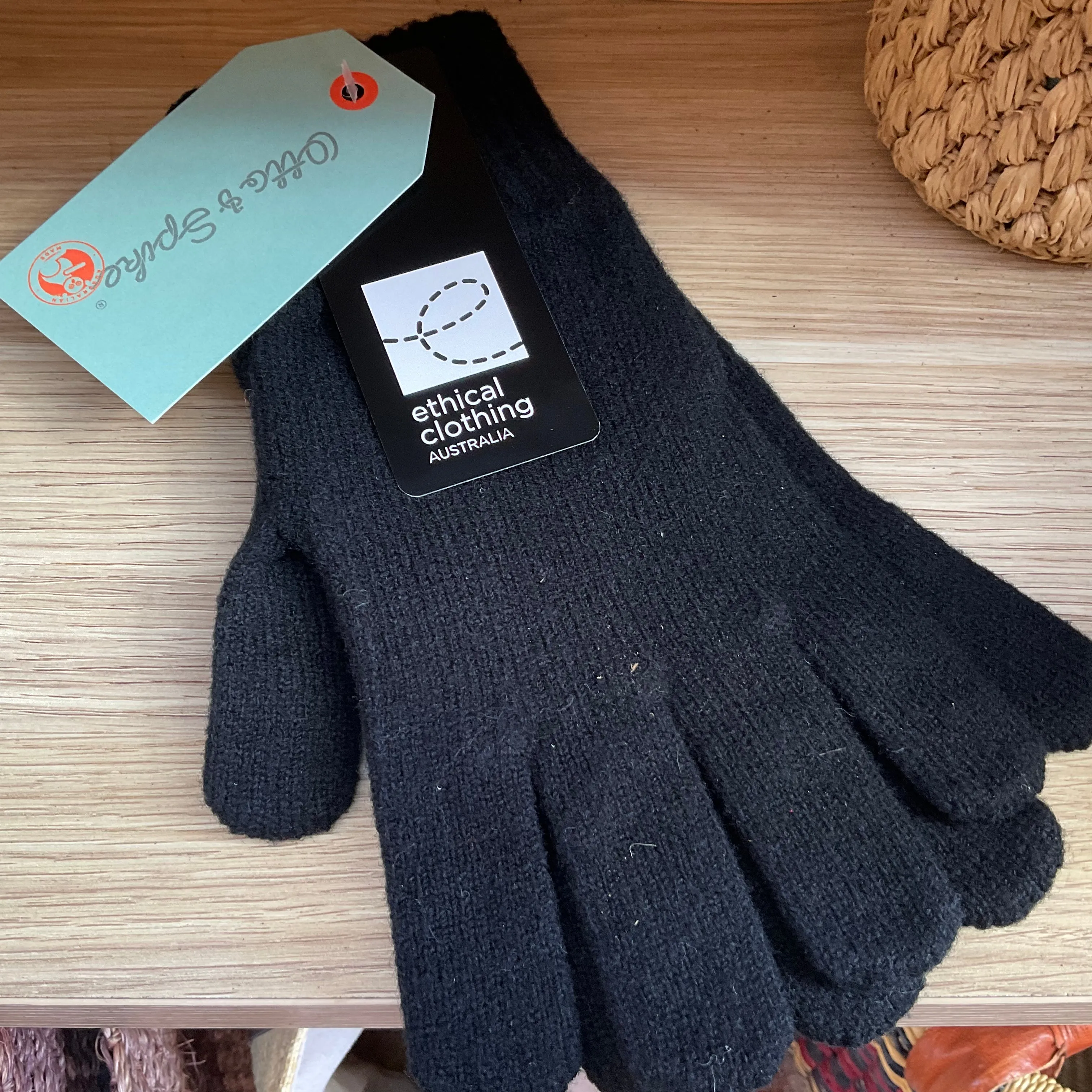 Wool gloves