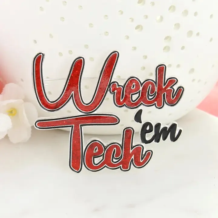 Wreck'Em Tech Pin