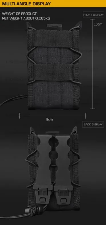 WST Tiger Type 5.56 Magazine Molle Pouch - MC