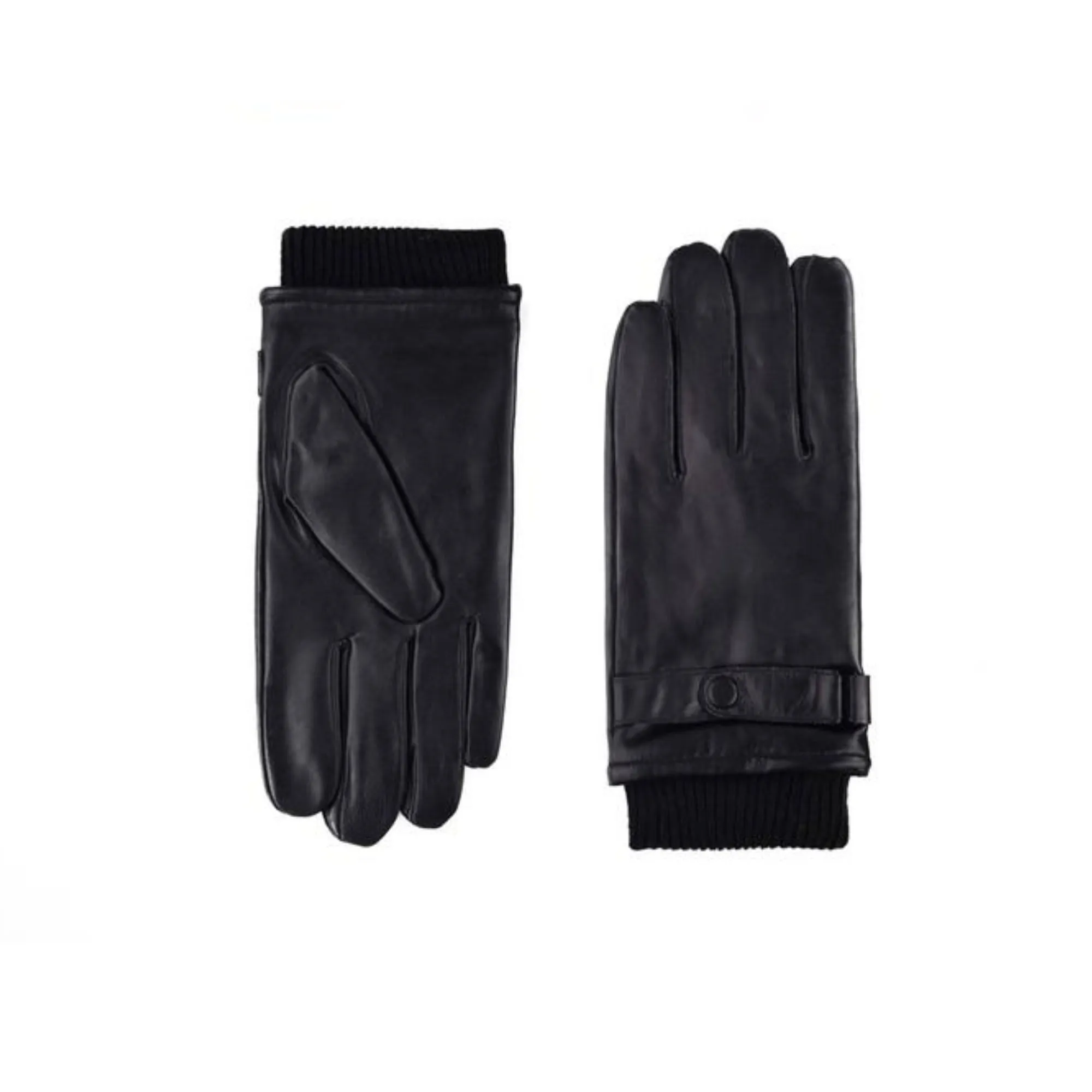 YISEVEN Men's Touchscreen Sheepskin Leather Gloves