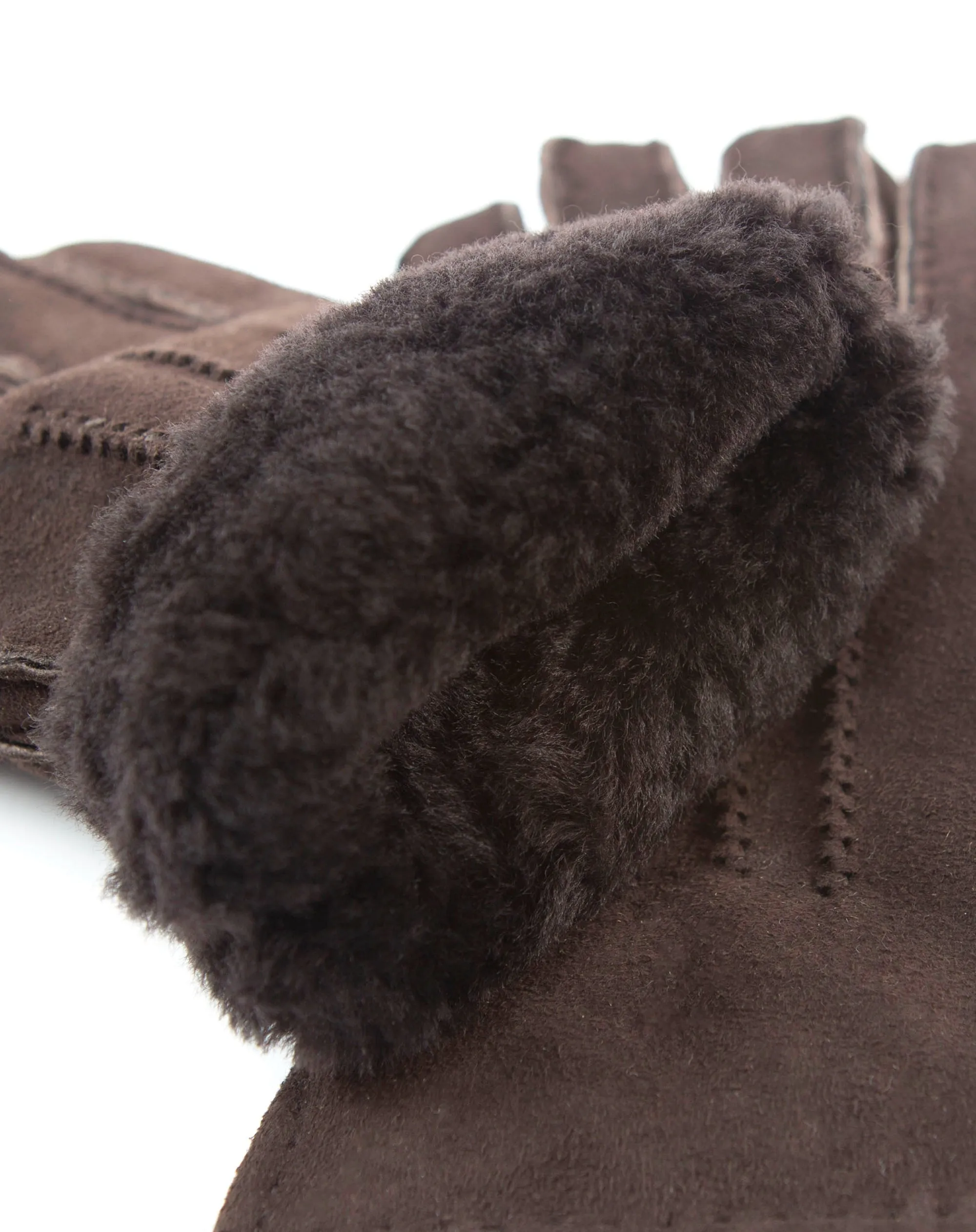 YISEVEN Women's  Lambskin Shearling Leather Gloves