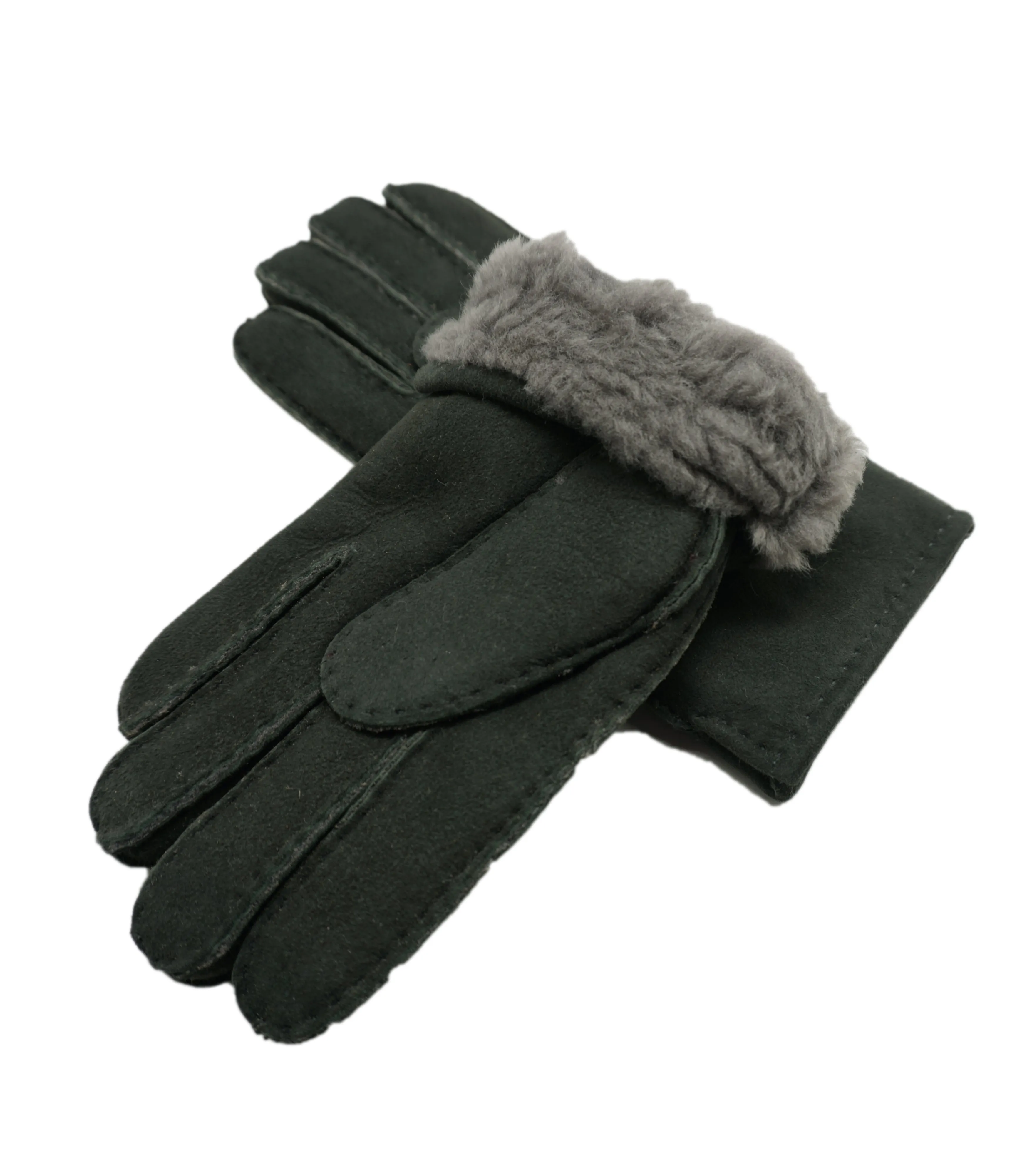 YISEVEN Women's  Lambskin Shearling Leather Gloves