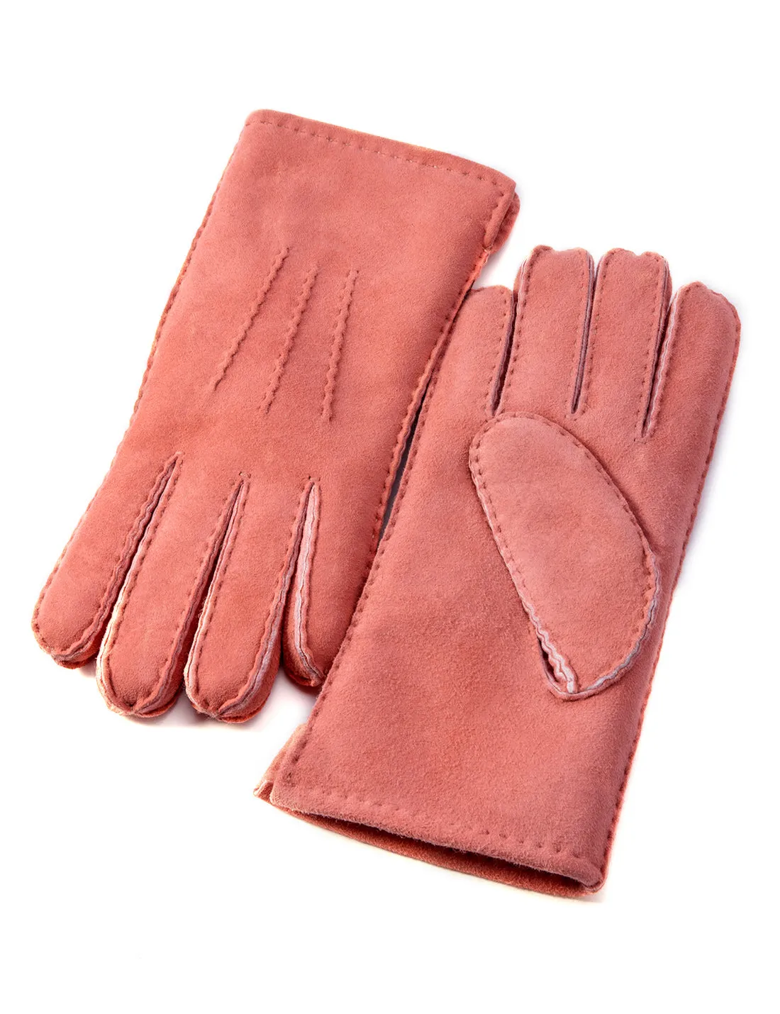 YISEVEN Women's  Lambskin Shearling Leather Gloves