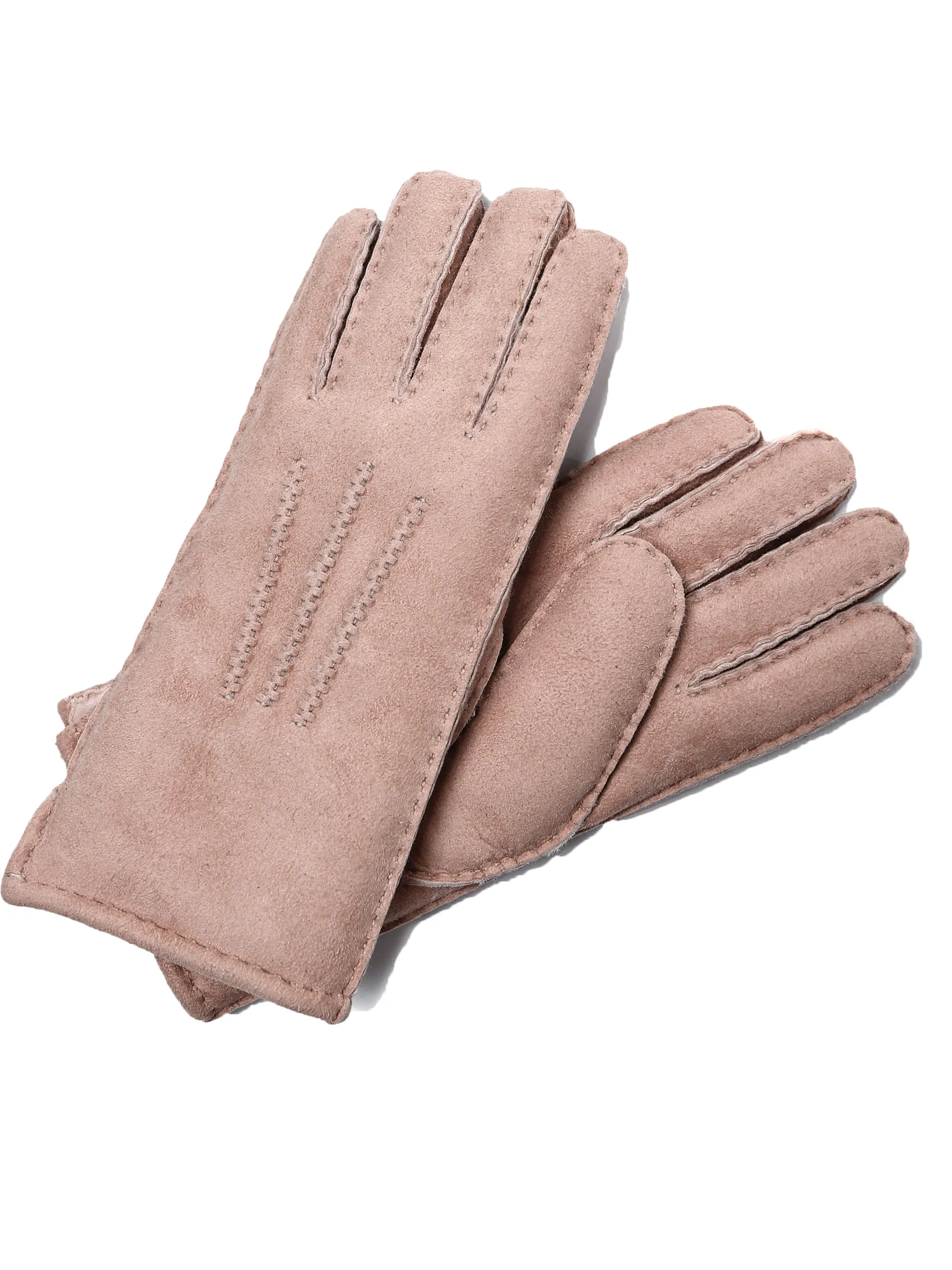 YISEVEN Women's  Lambskin Shearling Leather Gloves