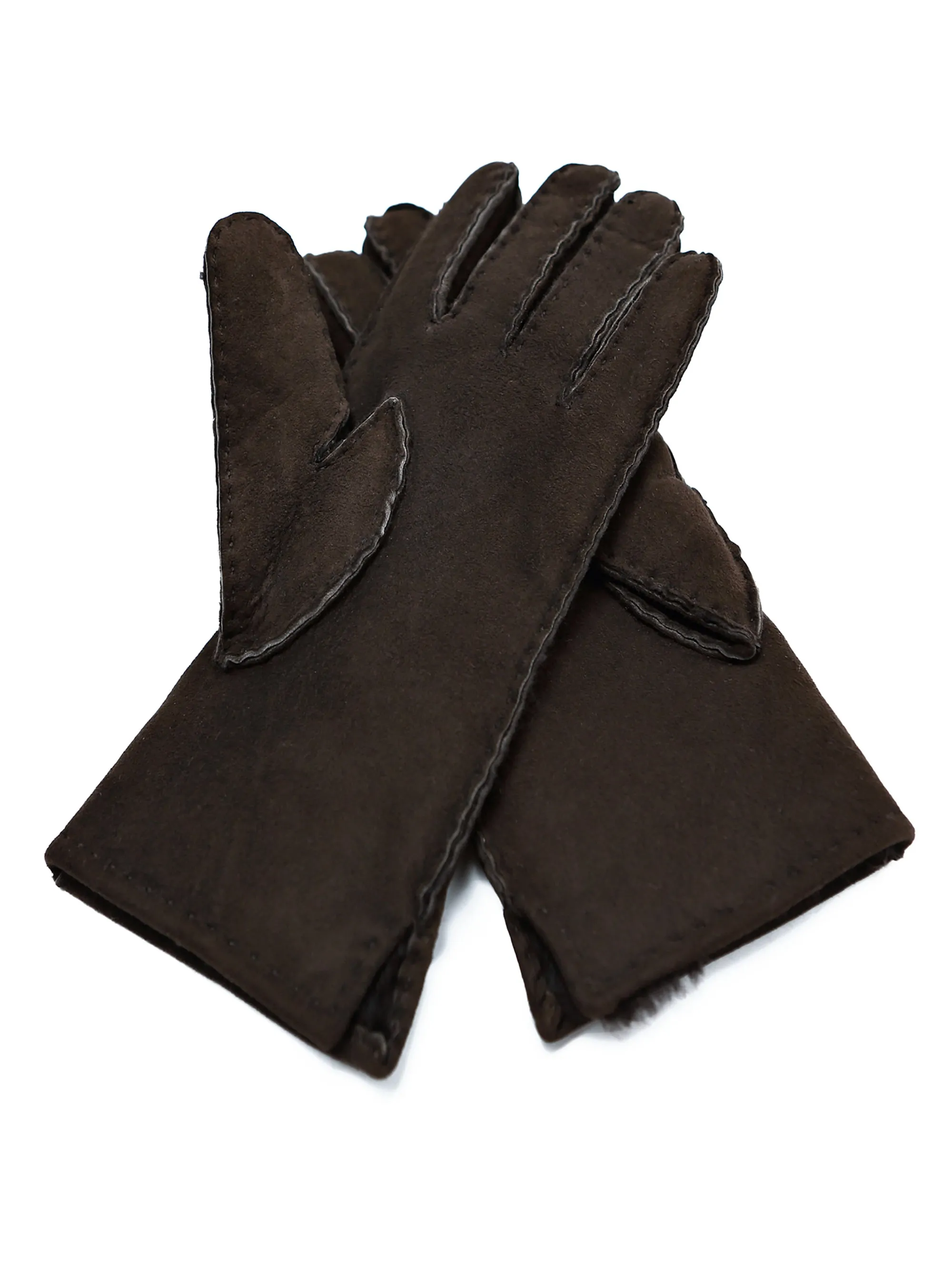 YISEVEN Women's  Lambskin Shearling Leather Gloves